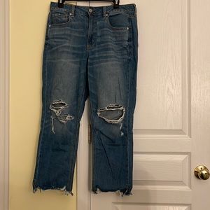 American Eagle Hi-rise to girl jeans